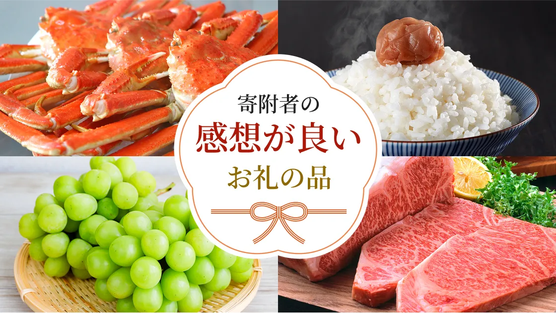 感想が良いお礼の品